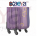 OkaeYa Safari Fabric 81 cms Purple Soft Sided Carry-On (TETRA 4W 79 PURPLE)